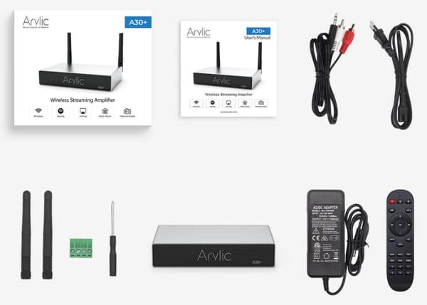 Arylic A30+ streaming forstærker Wi-Fi Multiroom