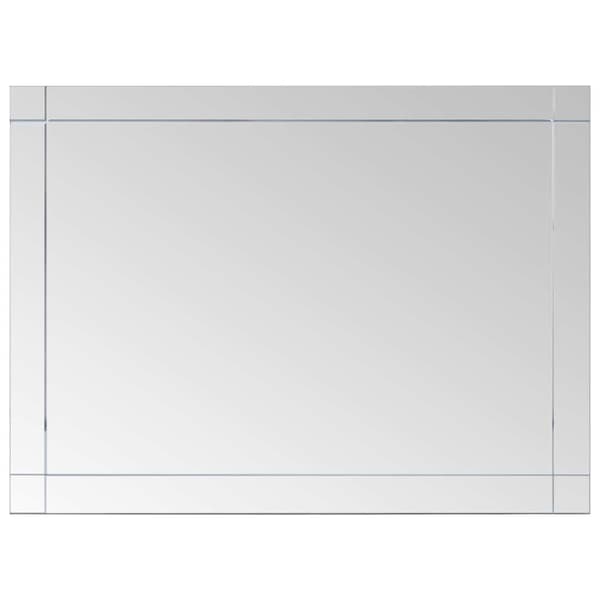 vidaXL Väggspegel, 60 x 40 cm, Glas