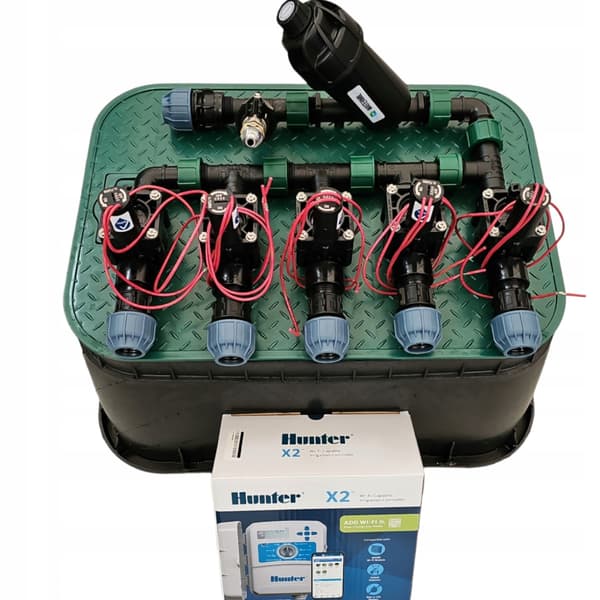 Hunter 5-sektionskit: uppsamlare med filter och kompressor, X2, sump, PE 25