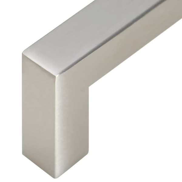 vidaXL skabsgreb 10 stk. sølv 96 mm rustfrit stål