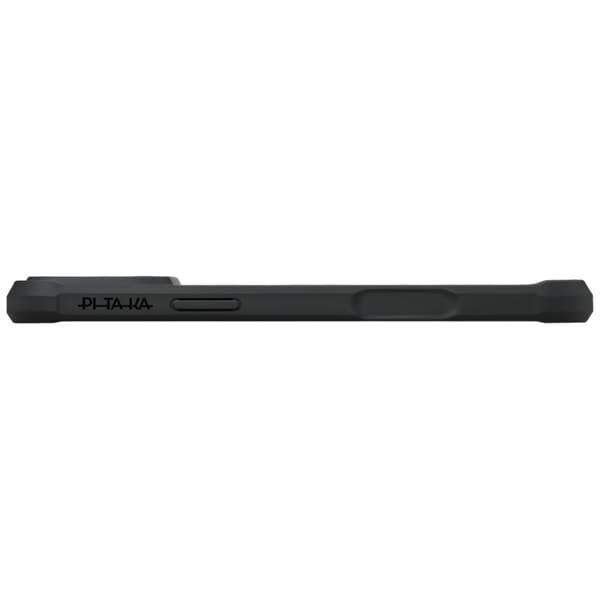 PITAKA Aramid ProGuard -suojakuori iPhone 17 Prolle, musta ja harmaa