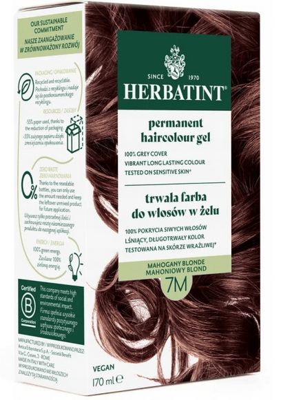 Herbatint Dye 170 ml 7M Mahogny Blonde