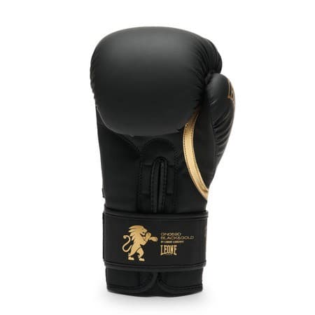 LEONE1947 Sorte & guld boksehandsker 10OZ sort/guld