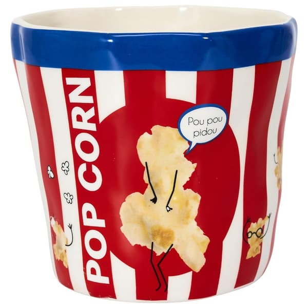 Keramisk popcornbeholder 14 cm