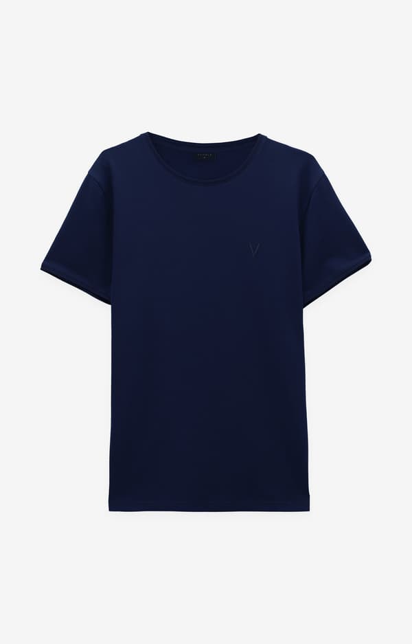 Basis bomulds-T-shirt M