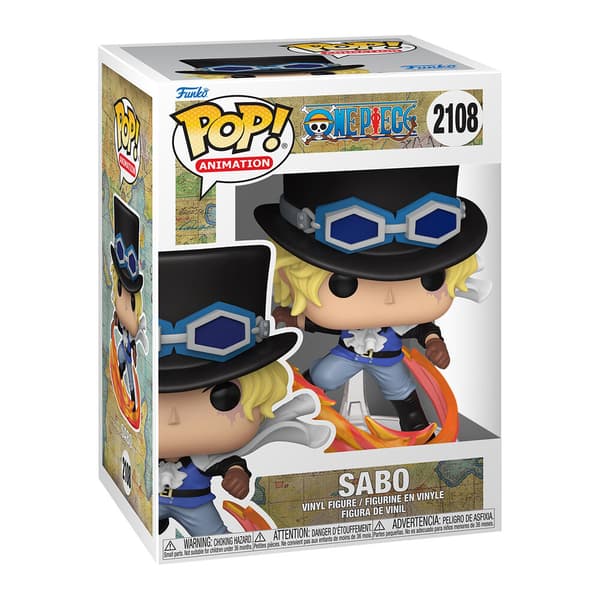 Funko POP One Piece 2108 Sabo Figur