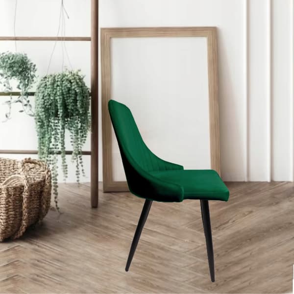 Polstret moderne stuestol MEGAN x4