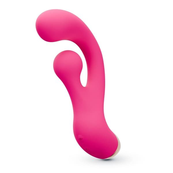 KNUSENDE PLEASER VIBRATOR MED ROTERENDE STIMULATION