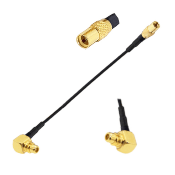 Pigtail mmcx-stik RA / mmcx-fatning RF1.37 10cm
