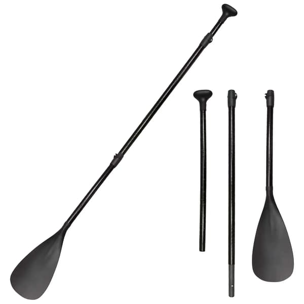SKATINGER Glasfiber Pagaj 215 cm Sort