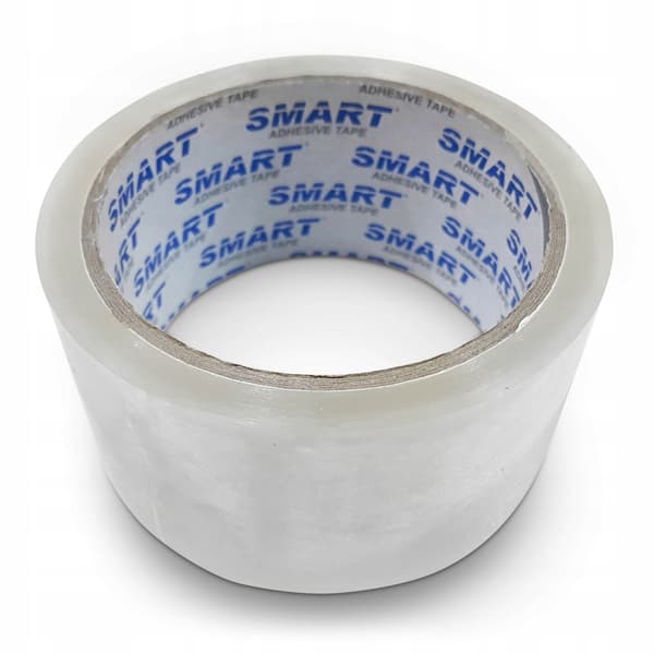 Smart packtejp, färglös, transparent, lång, set, 6 st x 6
