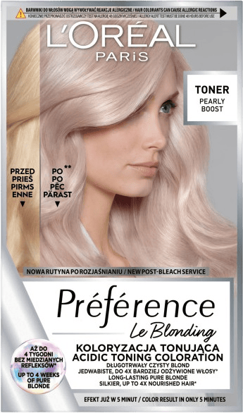 L'Oréal Paris Preference Le Blonding 02 Pearly Boost hårfärg 174 ml