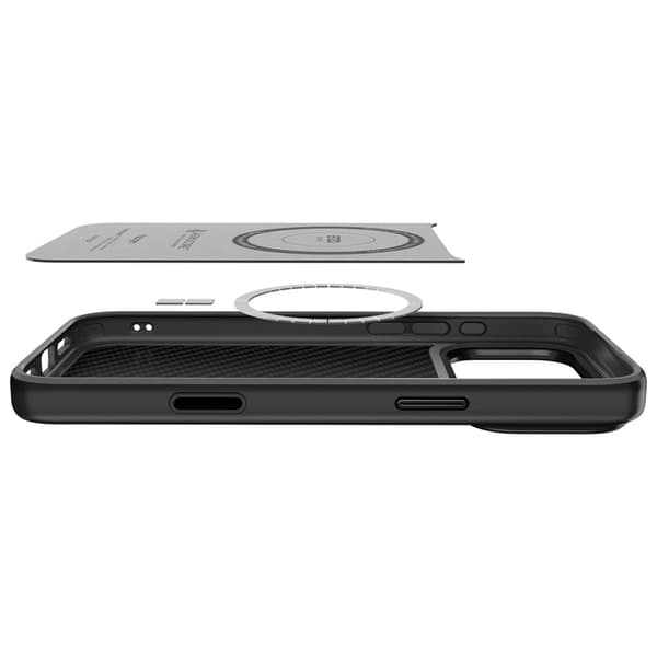Spigen Enzo Aramid "T" Mag MagSafe-etui til iPhone 17 Pro Max, sort
