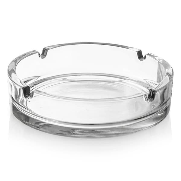 Pyöreä lasipopielnikka 10 cm