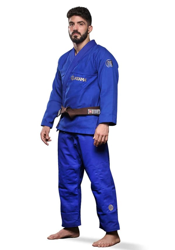 Atama Gi / Kimono Herr BJJ Klassisk Blå A2