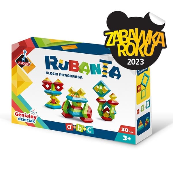Rubanta Pythagoras-palikoita 30 kpl.