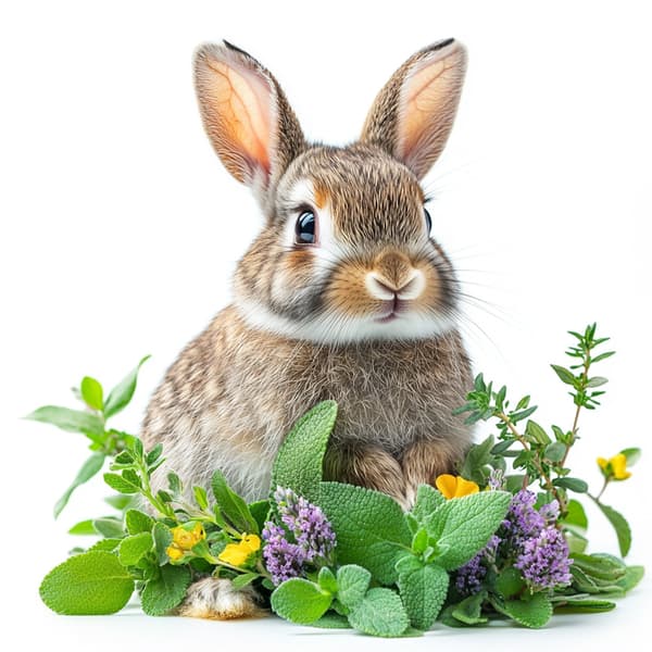 Herbal Pets - Hö med örter 300g