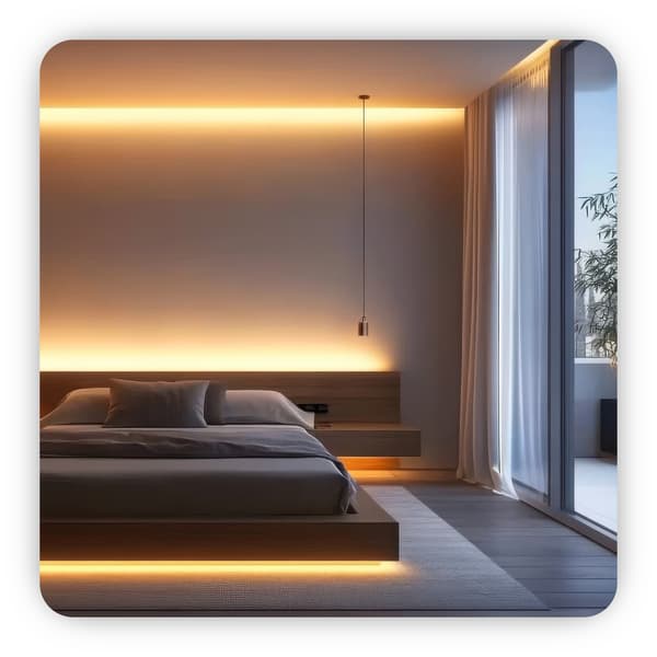 Tuya Zigbee-kontroller för RGB+CCT LED-remsor