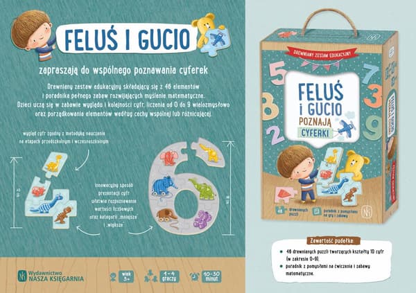 Feluś ja Gucio oppivat numeroita