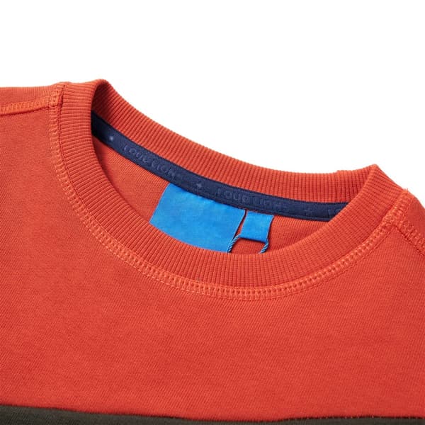 Børnesweatshirt, orange, 104