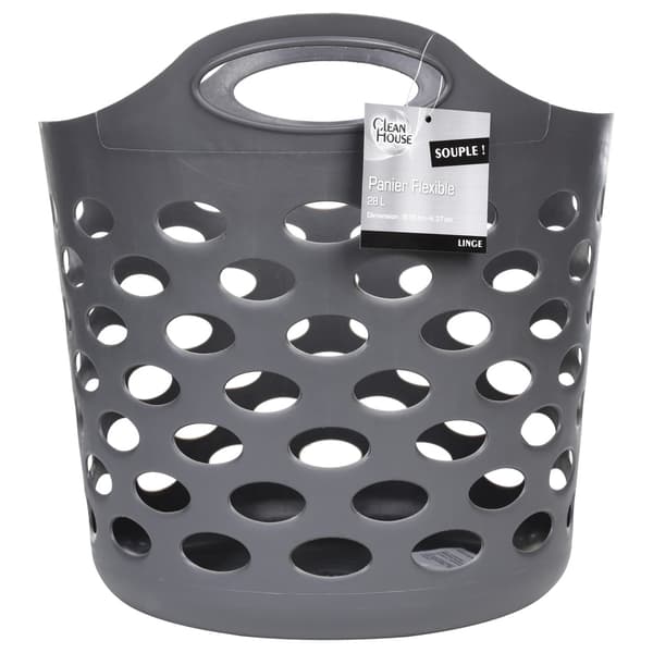 Flex pyykkikori harmaa 28 l