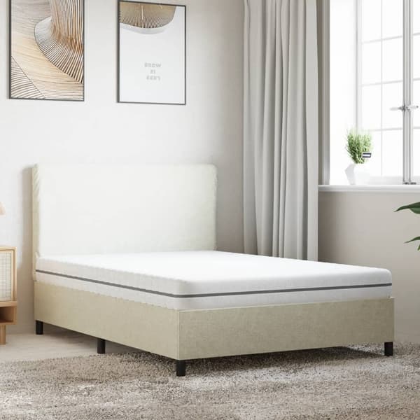 vidaXL skummadras, medium blød, 140x190 cm