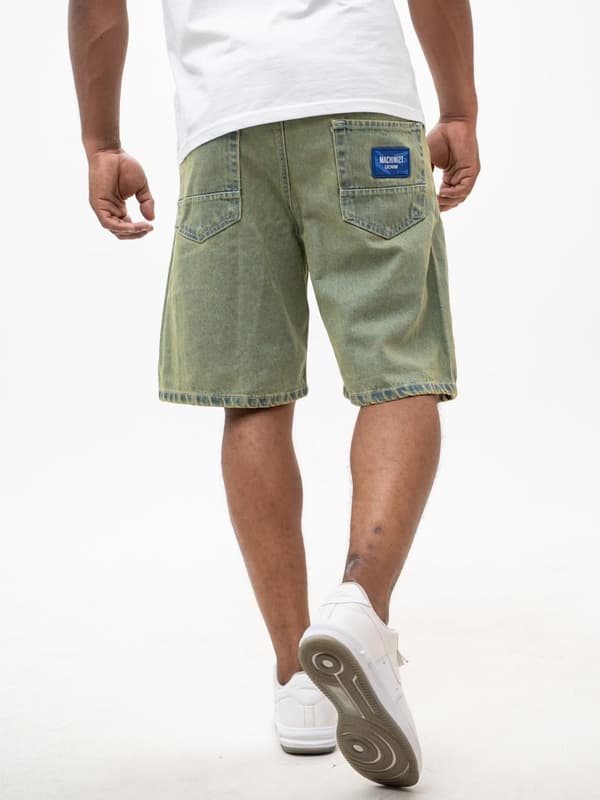 Herr Gröna MyStars Blå Basic Jeansshorts 31