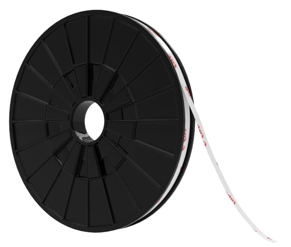 Tesa #61395 Dobbeltklæbende monteringstape af akrylskum, sort, 2 mm x 25 m