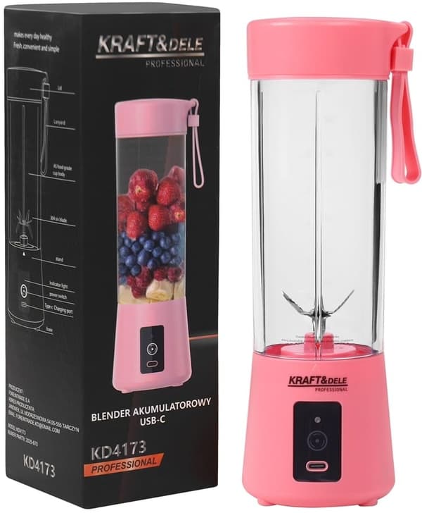 Blender akkumulator USB-C 400ml / 2x3000mAh KD4173
