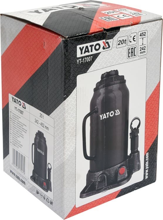 Hydraulisk flasklyft 20 ton / YT-17007 / YATO