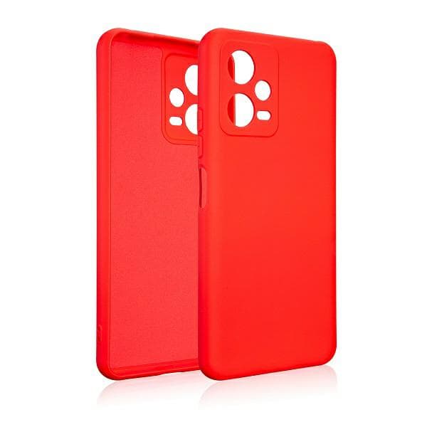 Beline Silikone Etui til Xiaomi Redmi Note 12 5G / Poco X5 5G Rød
