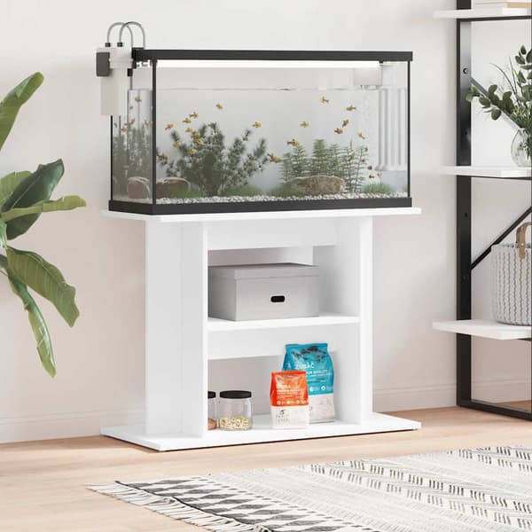 vidaXL akvarieskab hvid 80x35x60 cm