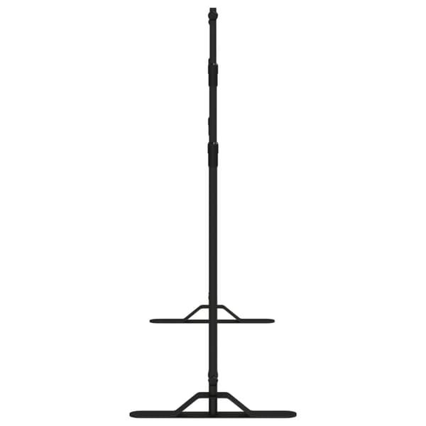 vidaXL baggrundsstativ sort 305x243 cm stål