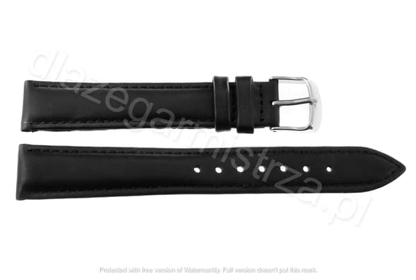 PACIFIC BELT 16MM XL W70L GLAT sort rem, sorte syninger