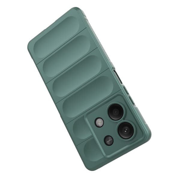 Xiaomi Redmi Note 13 5G Gaming Stødsikkert Etui, Grøn