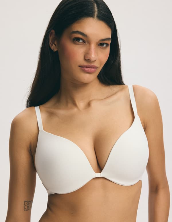 Esotiq BASIC Push-Up -rintaliivit | Kermanvärinen 65F
