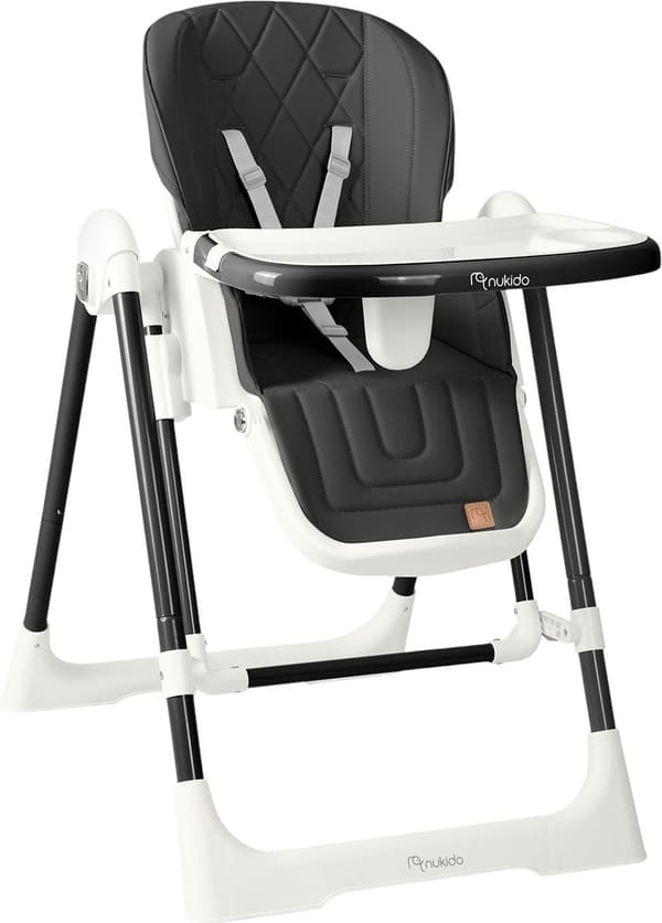 Nukido Elite 3-i-1 svart barnstol