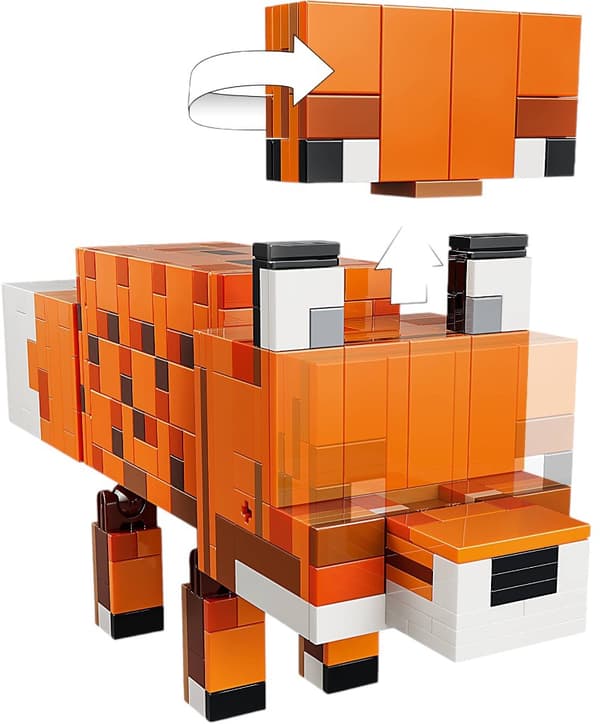 LEGO Minecraft Kettu -setti 497 osaa (21588)