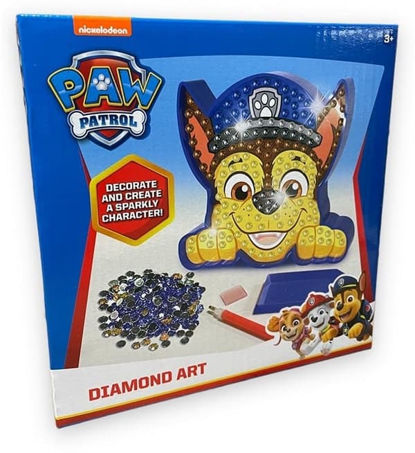 Spin Master Paw Patrol Diamantkunst Chase Mosaic