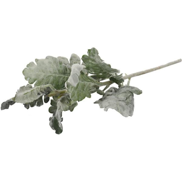 Gren av konstgjorda mossiga löv 45 cm grön
