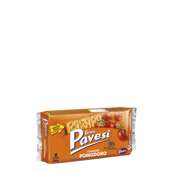 Tomat Crackers 280g - Gran Pavesi