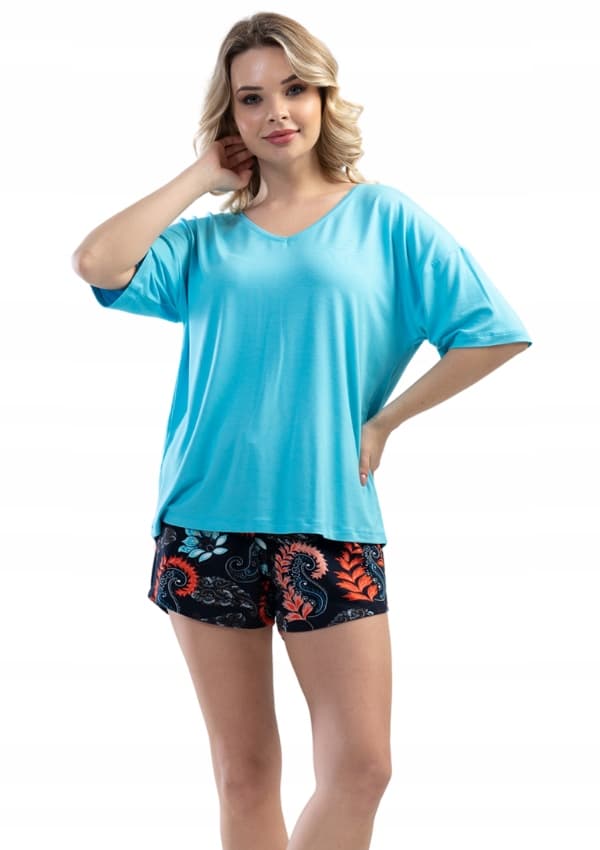 Vienetta Dame Pyjamas XL 42 44 bomuldsshorts