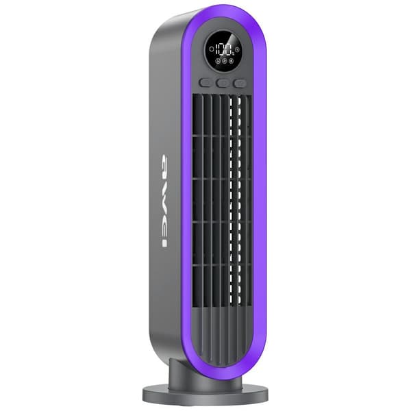 AWEI F52 3600mAh søjleventilator grå