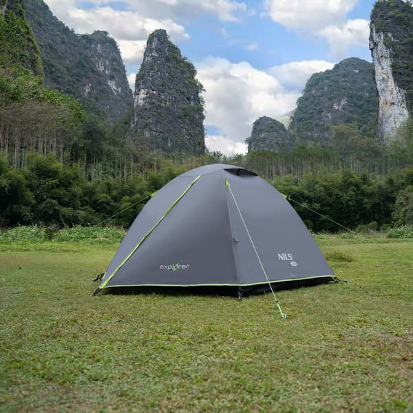 Harmaa retkiteltta NC6004 EXPLORER NILS CAMP