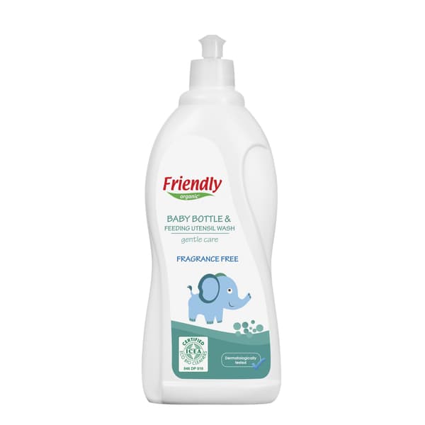 Tuttipullonpuhdistusaine, hajusteeton, 750ml