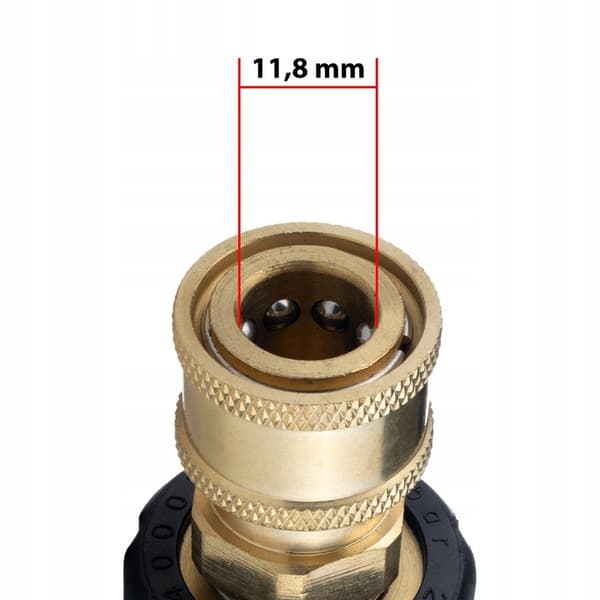 REDUCERINGSADAPTER M22-HOCKET TILL SNABBKOPPLING SNABBKOPPLING 1/4” FÖR KÄRCHER