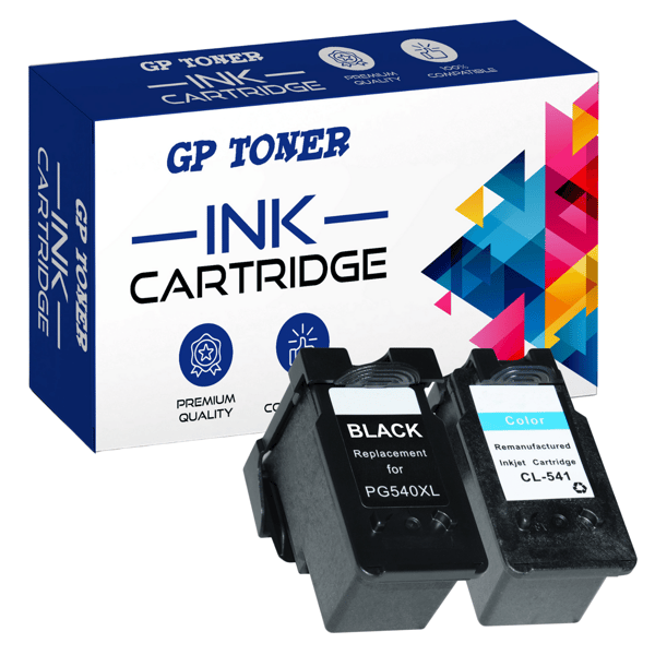 2 blækpatroner til Canon GP-C540XL+C541XL GP