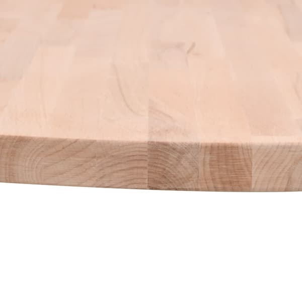 vidaXL Pöytälevy Ø70x1,5 cm pyöreä, täyspyökki