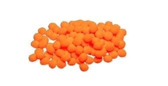 Orange pomponer 10mm 100 stk