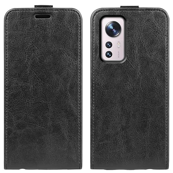 Flip-etui til Xiaomi 12 / 12X, Flip, sort